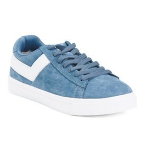 Pony Sneakers Blue Low Suede Leather Classic New